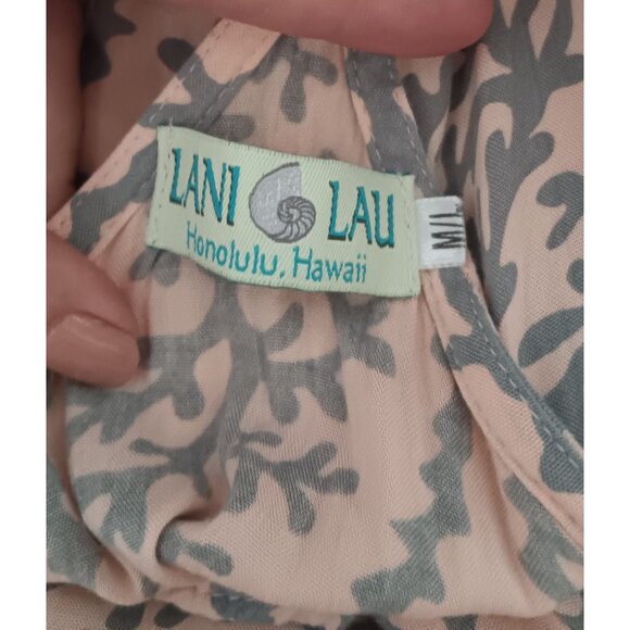 Lani Lau Medium Large Maxi Honolulu Hawaii Travel Casual Beach Colorful Dress - Picture 5 of 5